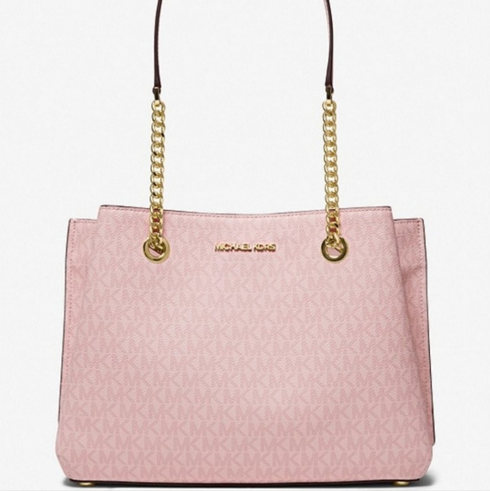 Michael Kors Teagan Large Logo Shoulder Bag